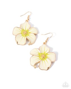 Floral Flavor - Gold Earring