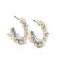 Floral Focus - White Earring