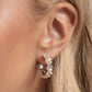Floral Focus - White Earring