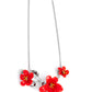 Floral Forecast  - Red Necklace