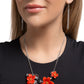 Floral Forecast  - Red Necklace