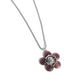 Floral Freestyle - Purple Necklace