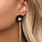 Floral Fuel - Black Earring