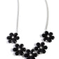 Floral Fun - Black Necklace