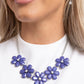 Floral Fun - Blue Necklace