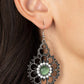 Floral Renaissance - Green Earring