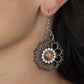 Floral Renaissance - Orange Earring