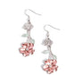 Flourishing Activity - Orange Earring