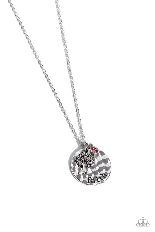 Flourishing Fair - Pink Necklace