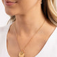 Flourishing Faith - Gold Necklace