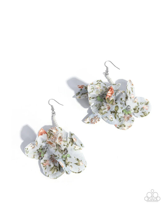 Flourishing Fantasia - Blue Earring
