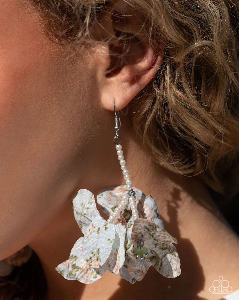 Flourishing Fantasia - Blue Earring