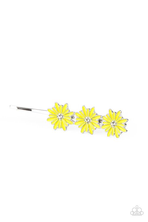 Flower Patch Princess - Yellow Hair Clip