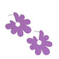 Flower Power Fantasy - Purple Earring