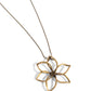 Flowering Fame - Brass Necklace