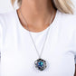 Flowering Fantasy - Blue Necklace