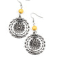 Flowering Frontiers - Yellow Earring