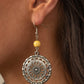 Flowering Frontiers - Yellow Earring