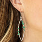 Flowery Finesse - Green Earring