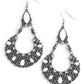 Fluent in Florals - White Earring