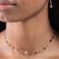 Fluttering Festival - Rose Gold Necklace