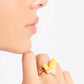 Fluttering Fidelity - Yellow Ring
