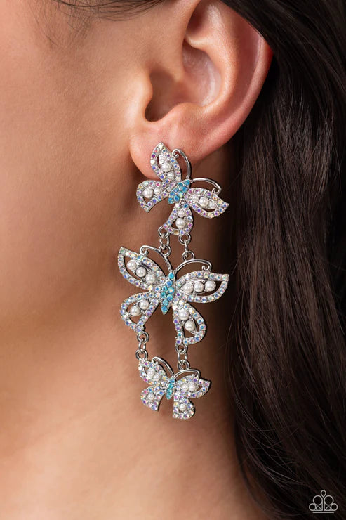 Fluttering Finale - Multi Earring