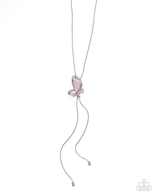 Focused Flutter - Pink Necklace