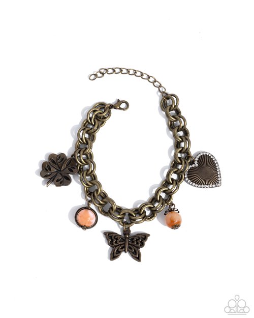 Folklore Frenzy - Brass Bracelet