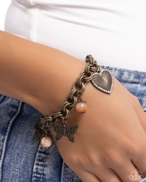 Folklore Frenzy - Brass Bracelet