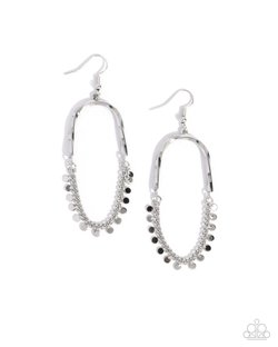 Forever Fringe - Silver Earring