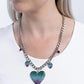 For the Most HEART - Purple Necklace