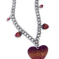 For the Most Heart - Pink Necklace