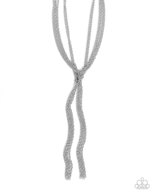 Fortunate Freedom - Silver Necklace