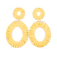Foxy Flamenco - Yellow Earring