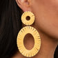 Foxy Flamenco - Yellow Earring