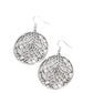 Fractured Foliage - Silver Earring