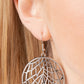 Fractured Foliage - Silver Earring