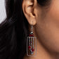 Framed Feature - Red Earring