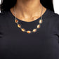 Framed in France - Orange Necklace