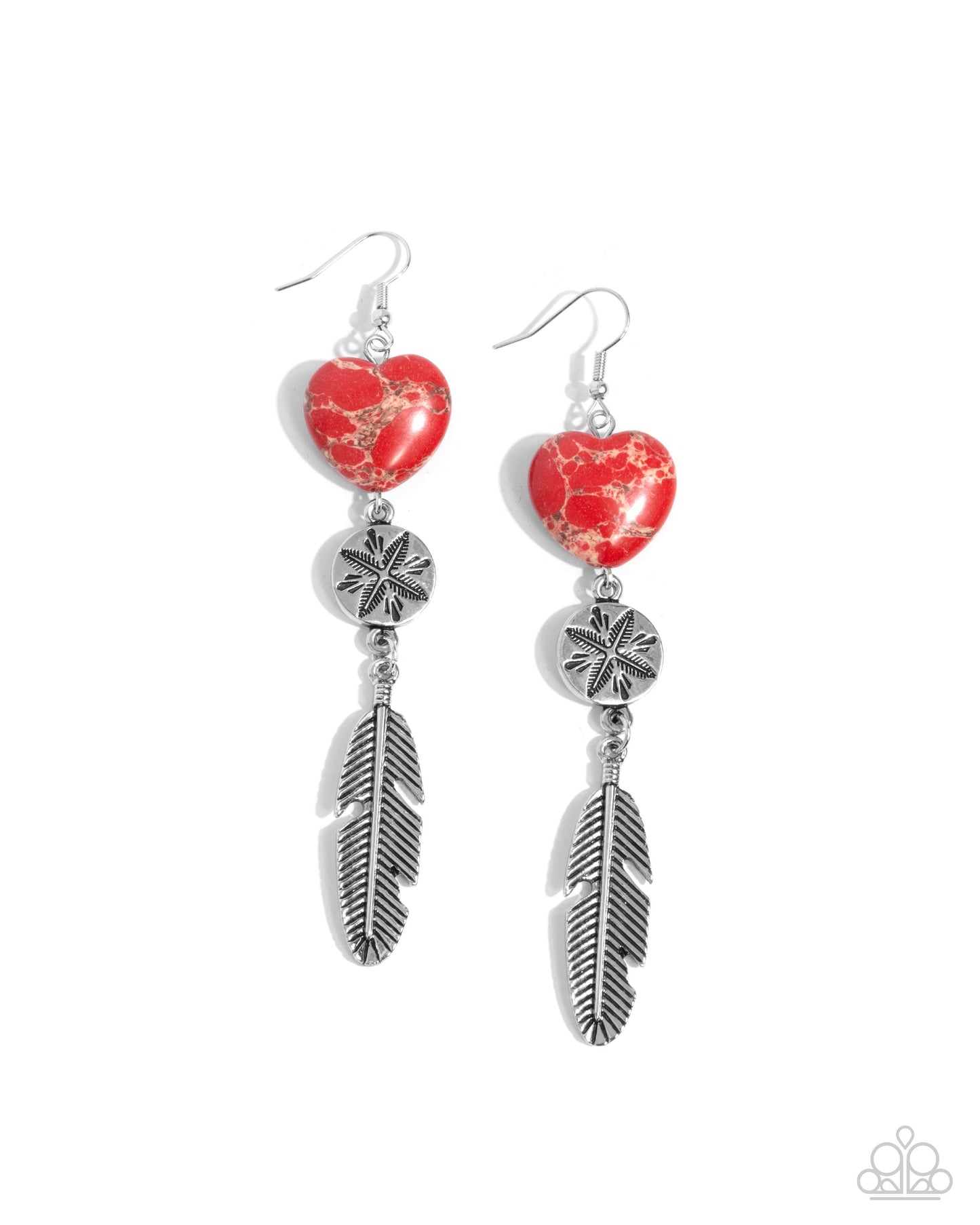 Free-Spirited Fame - Red Earring