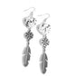 Free-Spirited Fame - White Earring
