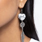 Free-Spirited Fame - White Earring