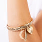 Free-Spirited Fantasy - Gold Bracelet