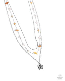 Free-Spirited Favorite - Yellow Necklace and Free-Spirited Fondness - Yellow Bracelet - Complete Look