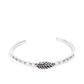 Free-Spirited Shimmer - Blue Bracelet