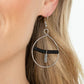 Free Bird Freedom - Black Earring