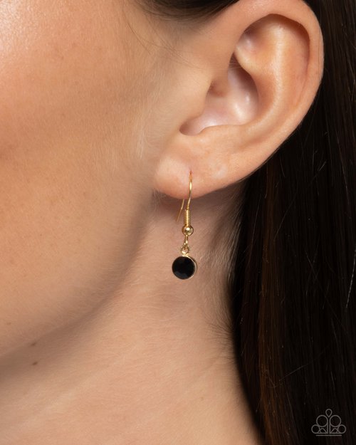 Fresh Fondness - Black Necklace