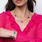 Friendly Fringe - Multi Necklace and Friendly Finale - Multi Bracelet - Complete Look
