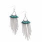 Fringe Feature - Green Earring